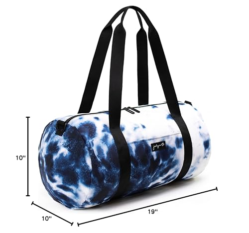19” Barrel Womens Duffel/Gym/Weekender Bag (Tie Dye) - color: Tie Dye