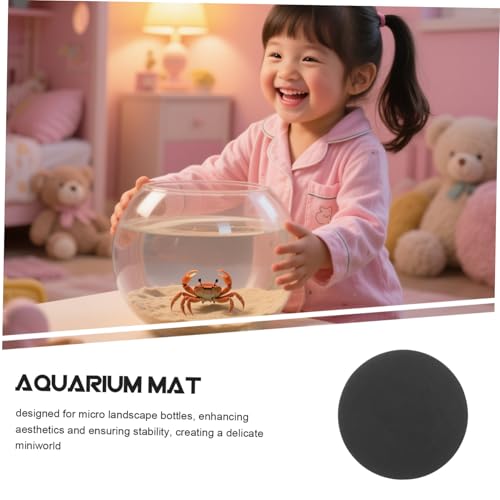 POPETPOP Aquarium Cushion Pad Shockproof Fish Tank Mat for Under Tank Insulation Non-Slip Base Easy to Clean for Reptile Terrariums and Home Use