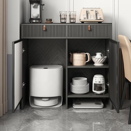 Sweeper Organizer Sweeper Shelf Storage Cabinet Living Room Small House Put Fish Tank Shelf(White,1.2m) - size: 1.2m