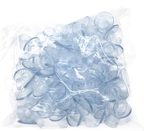 XMHF Silicone Aquarium Air Hose Airline Tube Clip Suction Cups Holders 20Pcs