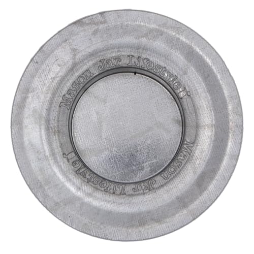 Mason Jar Lifestyle Tea Light Candle Holder Metal Lid Inserts for Mason, Ball, Canning Jars (6 Pack, Wide Mouth) - size: Wide Mouth
