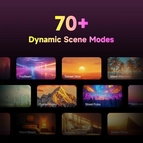 DREAME LED Floor Lamp for Living Room, RGB Color Changing Tall Light with 70 Effects, 1200LM 2700K-6500K Dual White, Music Sync, Works with Alexa Google Home, Matter Compatible, Modern Full-Metal