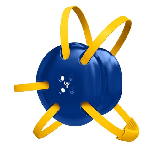 Great Call Athletics Wrestling Classic Headgear Earguard Adult Grappling Head Gear Adjustable Ear Guards Athletic Gold Straps - style: Royal Blue w/ Athletic Gold Straps