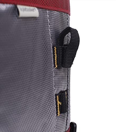 Raprance Fishing Lure Bag Baits Tackle Binder Organizer Storage Plastic Bag - color: Red