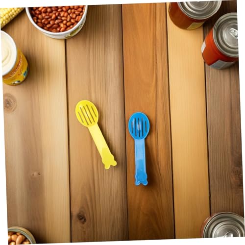 TOYANDONA 40pcs Small Animal Litter Scoops Comfort Grip Handle Plastic Spade Poop Cleaning Tools for Reptile and Small Animal Bedding Ergonomic Litter Pan Scooper