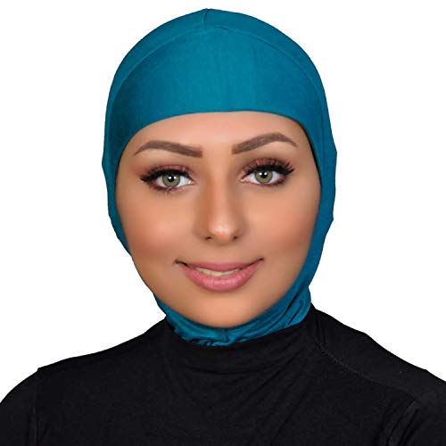 AL AMIRA Women's Ninja Cotton Hijab Underscarf One Piece - color: Powder Blue