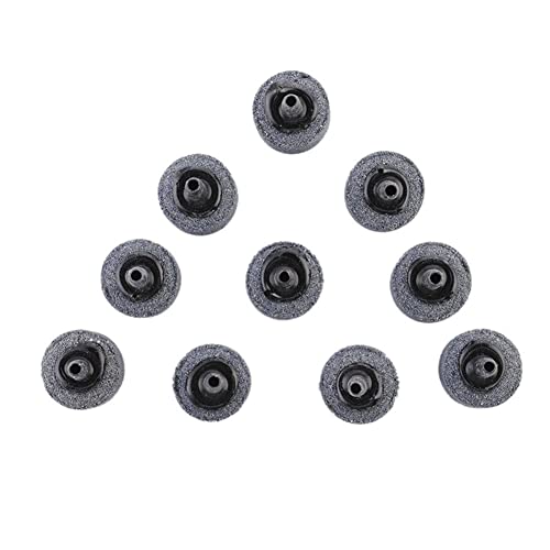 Air Stone Cylinder Bubble Diffuser Airstones for Aquarium 0.8/0.9inch Diffuser Release Tool for Nano Air Pumps Small Buckets and Fish Tanks - size: 10P