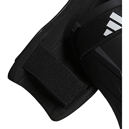 adidas Unisex Adult Tiro Soccer Shin Guards - color: Black/White/Iron Metallic/Training, size: Small