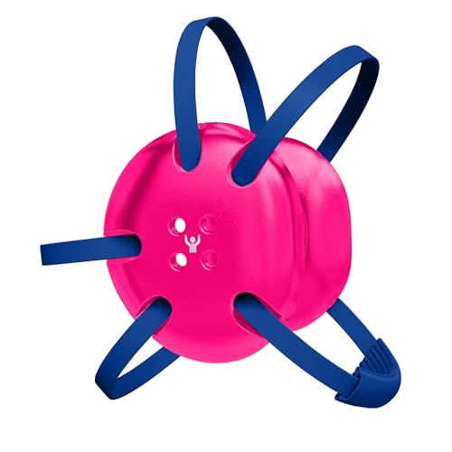 Great Call Athletics | Wrestling Classic Headgear Earguard Adult Grappling Head Gear Adjustable Ear Guards Royal Blue Straps - style: Pink w/ Royal Blue Straps