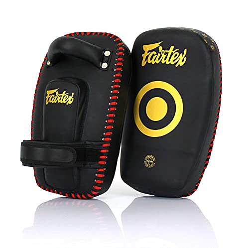 Fairtex KPLC6 Muay Thai Kickboxing Small Curved Thai Pads