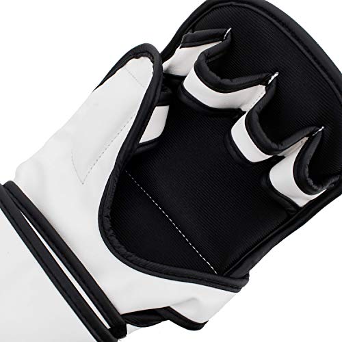 UFC 8oz MMA Sparring Gloves - color: White, size: Large-X-Large