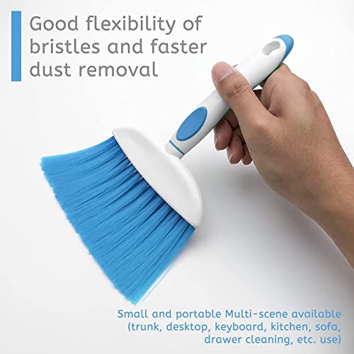 Small Broom and Dustpan Set, Small Dustpan and Brush Set, Mini Dust pan and Brush, Hand Broom and dust pan, Mini dustpans are Ideal for Cleaning Little Areas Like Desks, Chairs, Kitchens, pet Rooms. - size: 1pcs