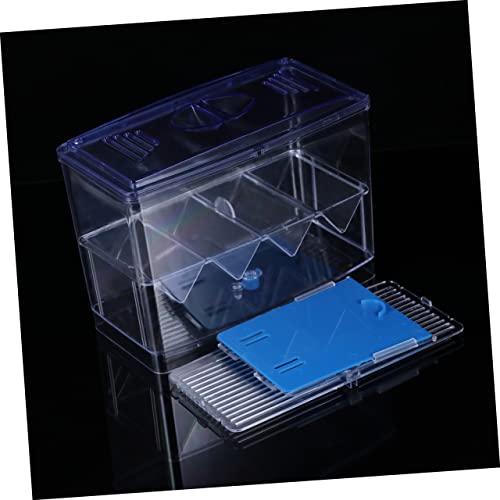 Happyyami Aquarium Tank Fish Breeding Kit Hatching Box for Guppies Betta Fish Accessories