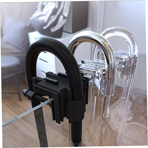 SUPVOX 2Pcs Fish Tank Clips Multi Functional Water Pipe Fixator for Aquariums Space Saving Design Easy Installation Secure Tube Holders for Organized Fish Tank