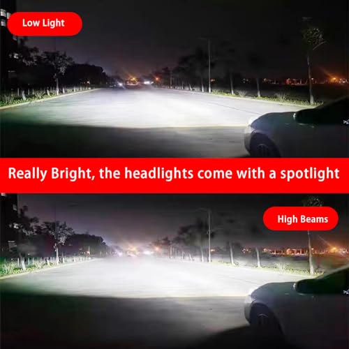 2 PCS H7 LED Car Fog Light Bulbs – 12V 100W Low Beam Lights with 6500K White Front Light & Daytime Running Lights. Features Built-in Lens, Plug-and-Play Design. Universal Fit for Most Vehicles.