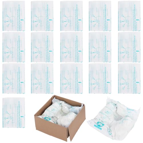 Foam Bags For Shipping 16 PCS 18×23 Inch, Handy Temperature-Activated Expanding Pouches, Instant Pack Quick Packaging - Protective Parcel Solution - color: 16 PCS, size: 23 × 18 inch
