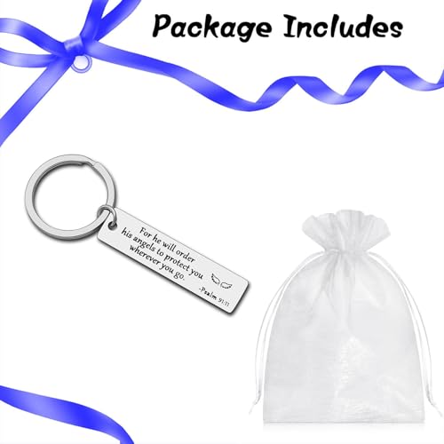 Bible Verse Keychain Religious Faith Gifts Christian Gift for Women Men Christmas Jewelry Easter Prayer Christian Jewelry Inspirational Easter Prayer Gift Religious Gift Birthday Graduation Gift