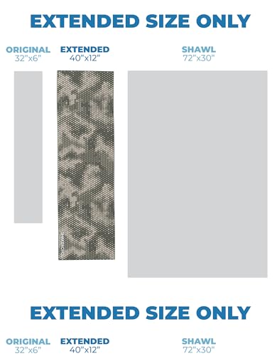 SHAKEitCOOL Extended Size Cooling Towel β Be Cool in Style - Heat Relief, Soft, Lightweight, Sun Protection, Easy Clean - Perfect for Biking, Hiking, Running, Yoga, Golf, Gardening - Green Camo M - color: Green Camo