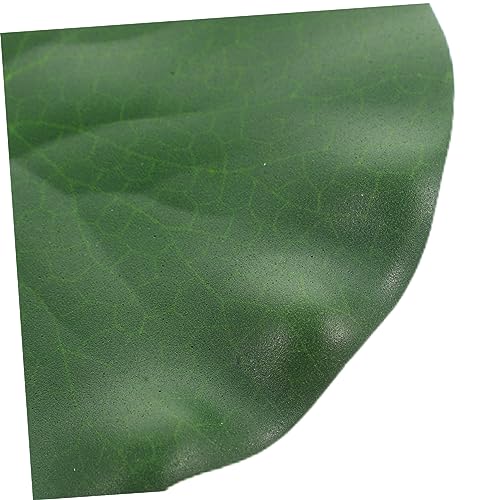 Mobestech 4sets 20pcs Floating Leaves Decoration Simulated Water Lily Pads for Ornaments Lightweight Faux Leaves for Home Outdoor Fountain Displays 20pcs*4