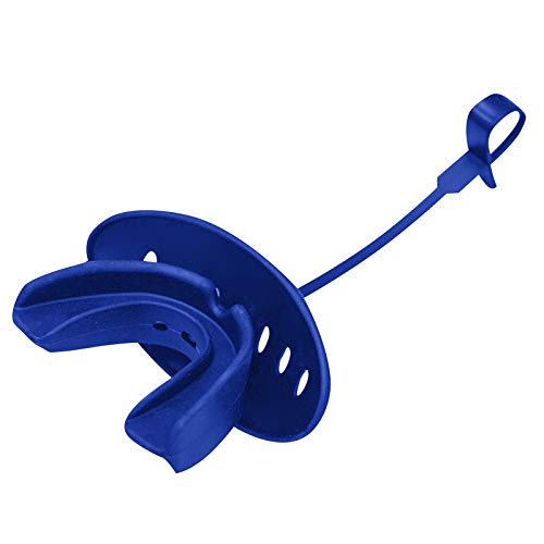 Champro Mouthguard with Lip Protector - color: Royal, size: Adult