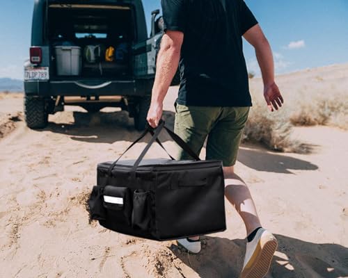 MyLifeUNIT Insulated Cooler Bag for Food Delivery Bags | 100% Leakproof, Airtight TPU Zipper, Collapsible Coolers for Tailgating, Car Camping, Family Beach Picnics, Road Trips - size: X Large