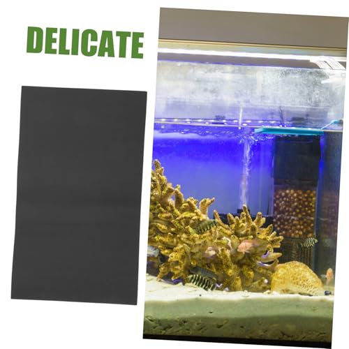 Toyvian Aquarium Thickened Non- Leveling Mat Fish Tank Bottom Cushion Pad for Enhanced Stability and Shock Absorption