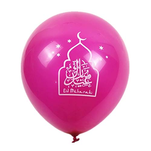 Ramadan Eid Mubarak Balloon, Islamic Muslim Party Decoration Supplies, Muslim Festival, Choose Your Own Quantity! (12)