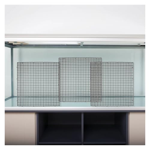 1 Set of Aquarium Grid Dividers Plastic Filter Boards Fish Tank Bottom Partition Nets Multi-Hole Design Easy Installation