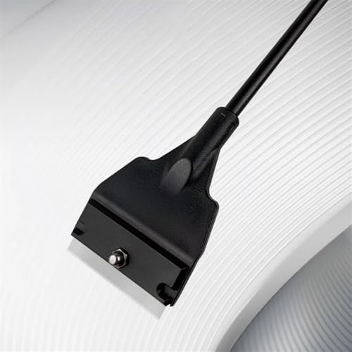 Algae Scraper for Aquarium - 14" Glass Fish Tank Cleaner with 1 Stainless Steel Blade - size: Medium