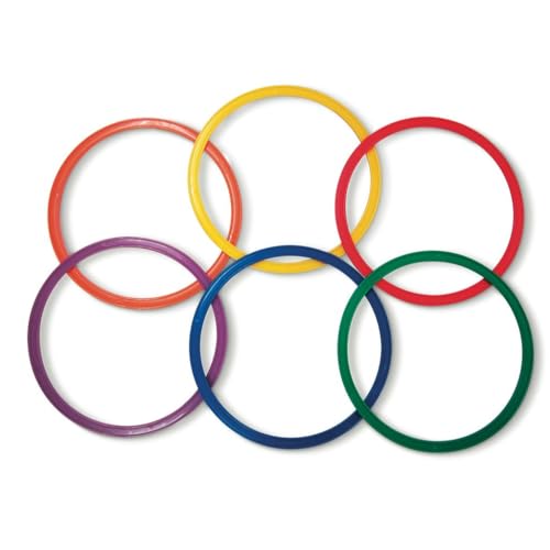Palos Sports Speed and Agility Flat Hoops - Set of 12-14", 20" or 24" Rings - size: 20 inch