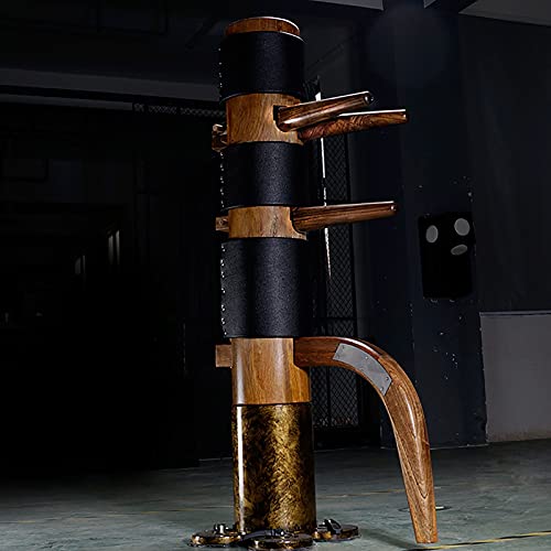 Exercise Fitness Training Equipment Wing Chun Wooden Dummy Punching Pads Cover Jacket Wooden Dummy Head Pads, MMA Heavy Hitter Training Shield, Wing Chun Dummy Trainer