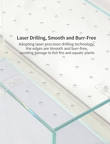Transparent Fish Tank Lid – Escape-Proof PC Cover for Aquariums & Tanks (60x20cm/23.6x7.9in) – Anti-Jump Screen for Fish Bowls – Durable, Lightweight & Easy to Install