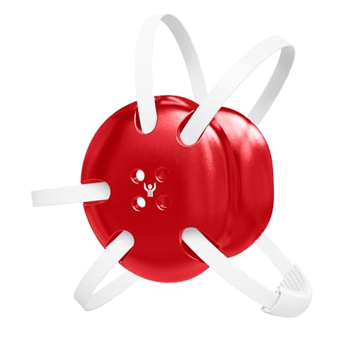 Great Call Athletics Classic Wrestling Headgear, White Straps - style: Varsity Red w/ White Straps