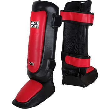 GelTech Standup Muay Thai Shin Instep for MMA, Muay Thai, Kick Boxing, Martial Arts - size: X-Large