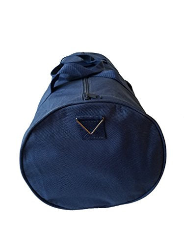 Impecgear Round Duffel Team Sports Equipment Bags, Travel Gym Fitness Bag. - color: Navy