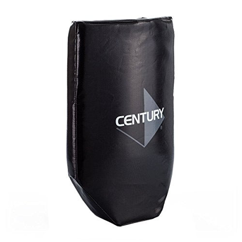 Century Forearm Shield, Curved Vinyl Striking Pad with PVC Handle and Nylon Arm Strap, Thick Foam Training Shield for Karate, Taekwondo & Martial Arts, Black