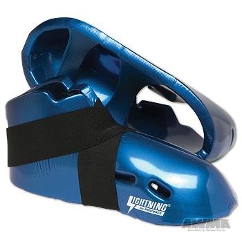 ProForce Lightning Kicks Martial Arts Sparring Shoes/Footgear - color: Blue, size: Large Big Kid