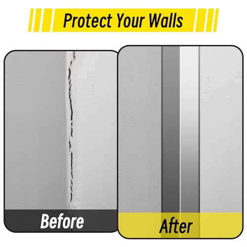 2pcs Metal Aluminum Steel Corner Guards 48” Metal Wall Corner Protector Guard for Walls (1.6 x 1.6 x 48 inch) - size: 1.6x1.6x48"