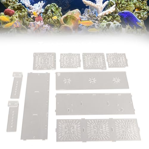 Fish Breeding Box, Transparent Acrylic Fish Isolation Box with Isolation Board, Fish Separator for Aquarium Fish Breeding, Shrimp Clownfish Guppy (30CM*10CM*10CM) - size: 30CM*10CM*10CM