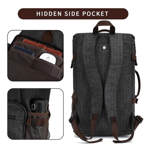 gym duffel bag backpack wrestling bag with shoe compartment 4 kinds of back method waterproof sports walking laptop - color: C-black