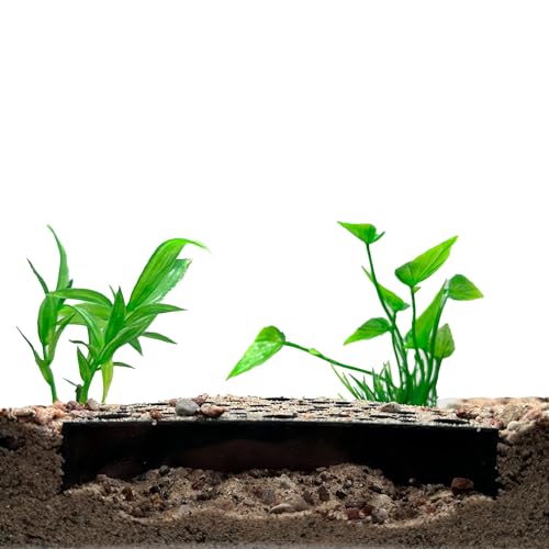 Shrimp Breeding Protector, Shrimp Hide Tunnel, Black | Aquarium tunnel creates a sheltered breeding cave for dwarf, cherry and baby shrimp while helping protect young shrimp. - color: Black