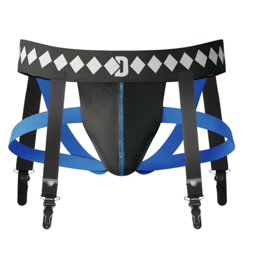 Diamond MMA Hockey Garter Belt - Shift-Proof Groin Protection for Hockey Players & Goalies - size: X-Large