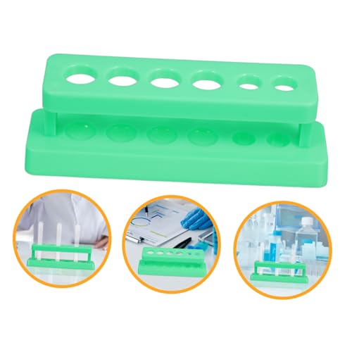 ULTECHNOVO 2pcs Test Tube Holder Rack Test Tube Stand for Laboratory Use Easy to Clean and Maintain Compact Design for Research and Teaching