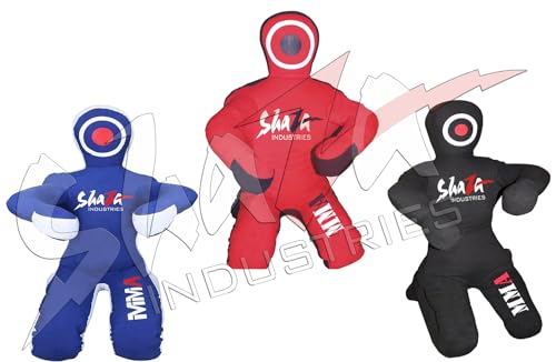 Shaza MMA BJJ Wrestling Submission Dummy Bag Unfilled SI 2145 - color: Blue, size: 48 inches| 120cm|4 Feet
