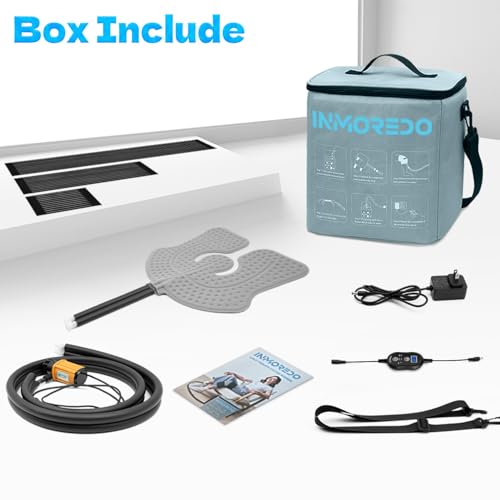 Inmoredo Cold Therapy Machine for Knee After Surgery, Ice Machine for Knee | Programmable Ice Therapy Machine for Knee Replacement, Universal Compression Pad for Shoulder/Arm/Hip/Ankle