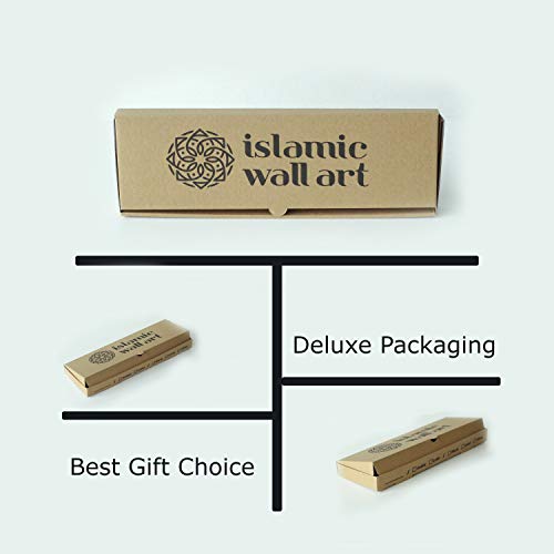 iwa concept Arabic Tabletop Parent List (Bismillah-Alhamdulillah, Black) - color: Black/Arabic