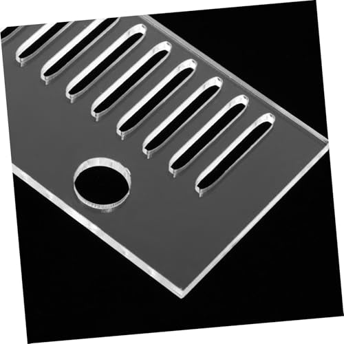 POPETPOP Fish Tank Overflow Comb Plastic Aquarium Aquarium Accessory Easy Clean