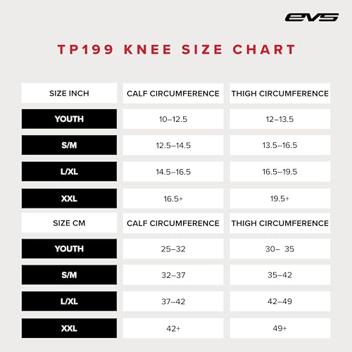 EVS TP199 Travis Pastrana, Moto Knee/Shin Guard, Reactive Memory Foam | CE Level 2 knee protection w/ RMF impact foam, breathable air mesh, stabilizer sleeve, silicone grippers, polyflex shin guard - color: Black (Lite), size: Small-Medium