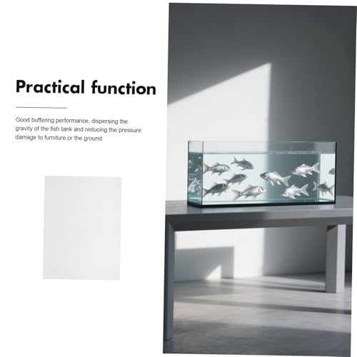 SUPVOX Foam Aquarium Leveling Mat Non Slip Shockproof Fish Tank Pad for Stable Weight Distribution and Vibration Absorption for Home Aquariums