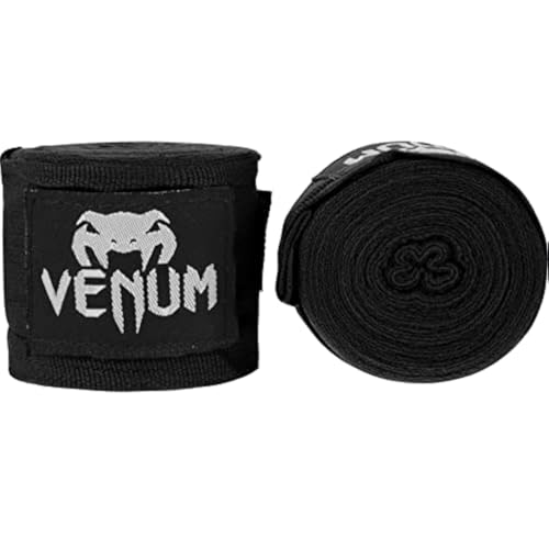 Venum Boxing Hand Wraps - color: Black, size: 180 inch